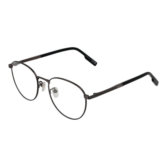 Ermenegildo Zegna Gray Titanium Glasses (Frames) - ClickThatClicks 