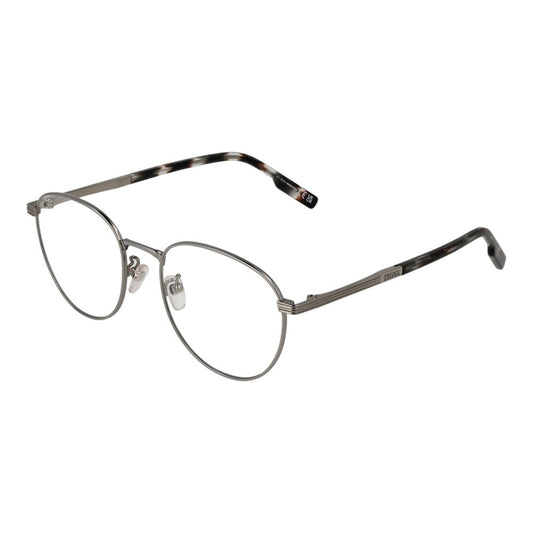 Ermenegildo Zegna Gray Titanium Glasses (Frames) - ClickThatClicks 