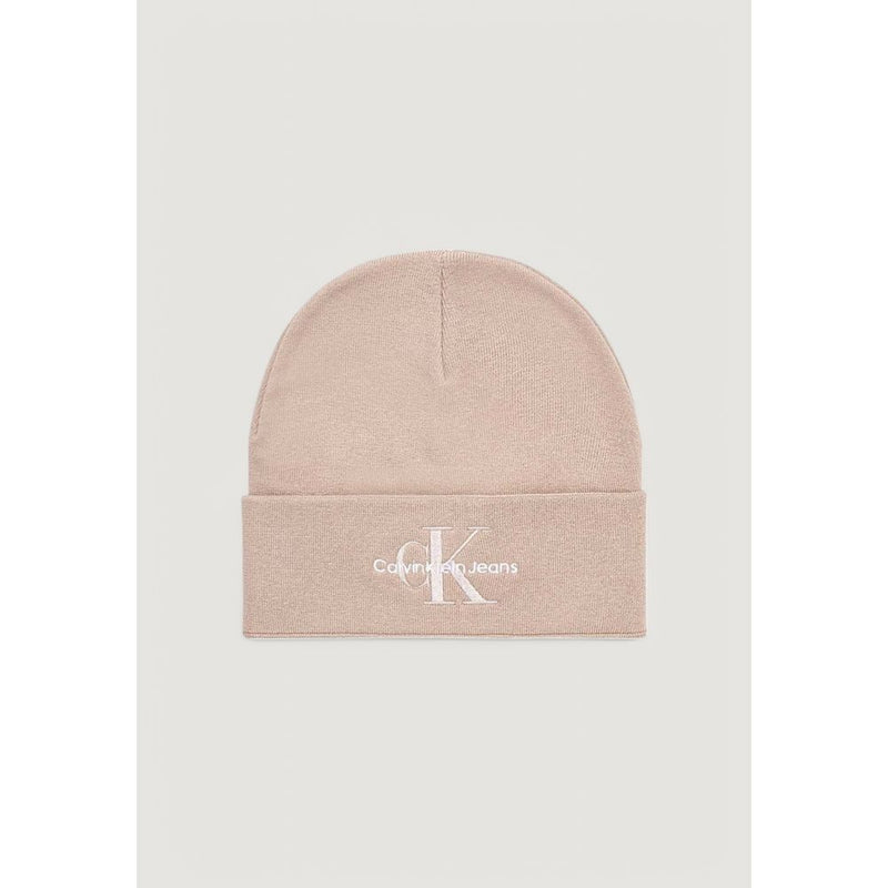 Calvin Klein Jeans Beige Cotton Cap (Baseball Hat)