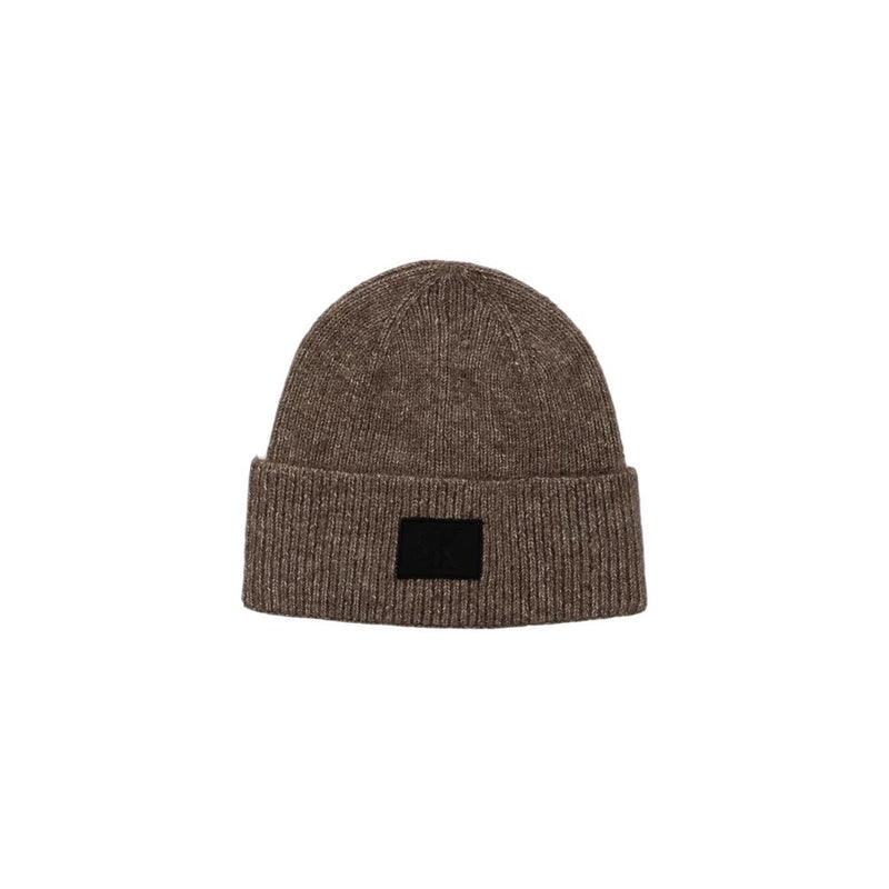 Calvin Klein Jeans Brown Marabou Cap (Baseball Hat)