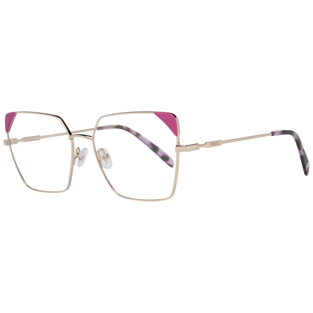 Emilio Pucci Rose Gold Metal & Plastic Glasses (Frames) - ClickThatClicks 
