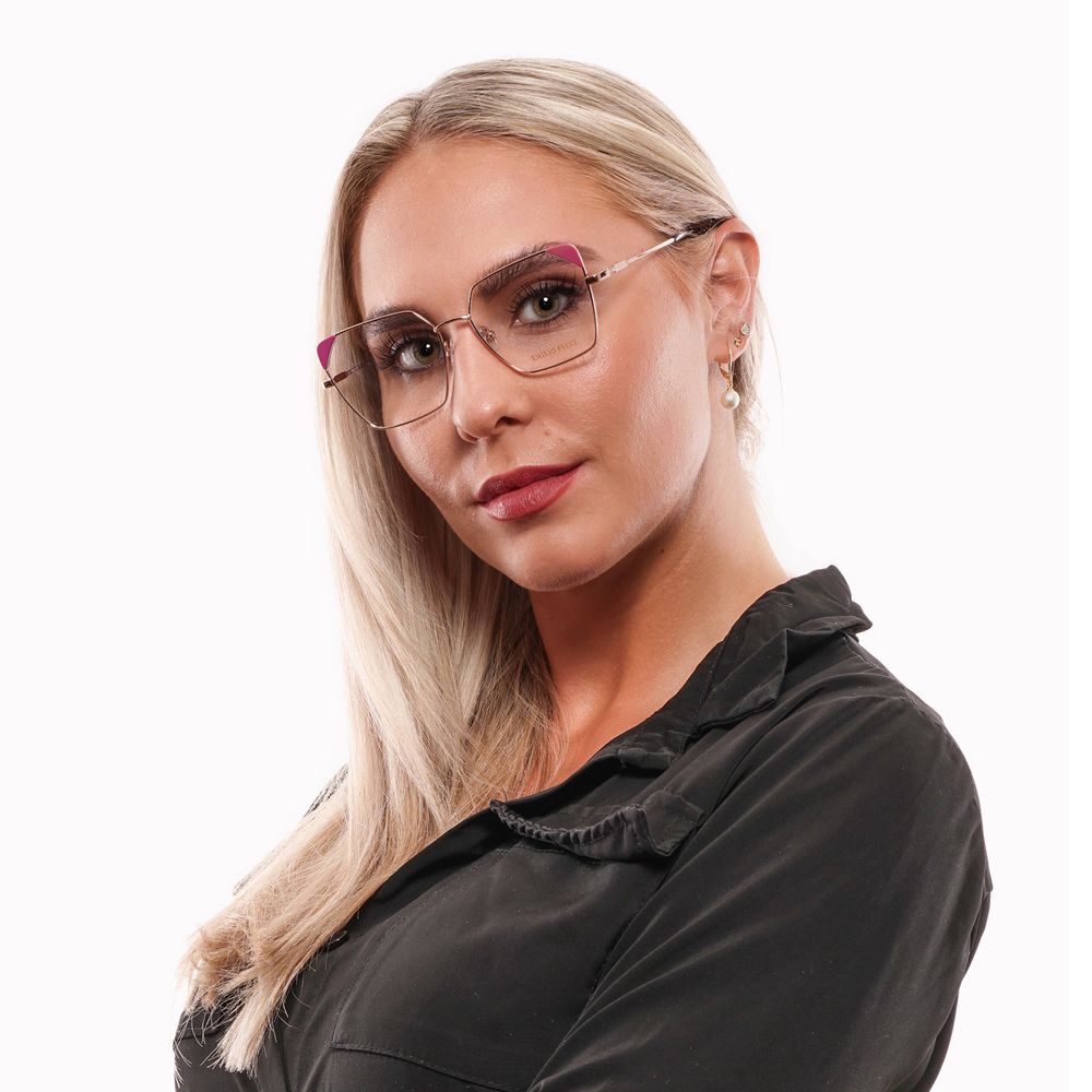 Emilio Pucci Rose Gold Metal & Plastic Glasses (Frames) - ClickThatClicks 