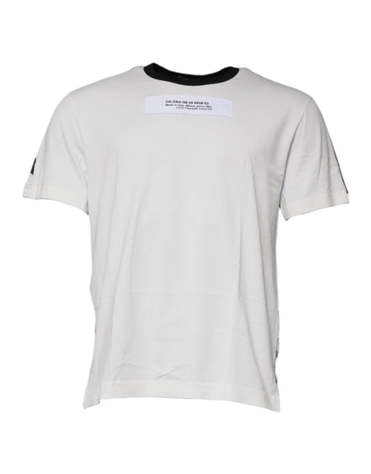 Dolce & Gabbana Multicolor Camouflage Crew Neck T-shirt - ClickThatClicks 