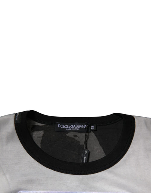 Dolce & Gabbana Multicolor Camouflage Crew Neck T-shirt - ClickThatClicks 