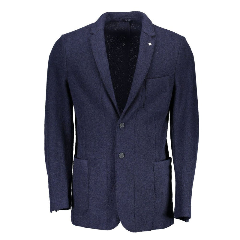 Gant Blue Wool Blazer
