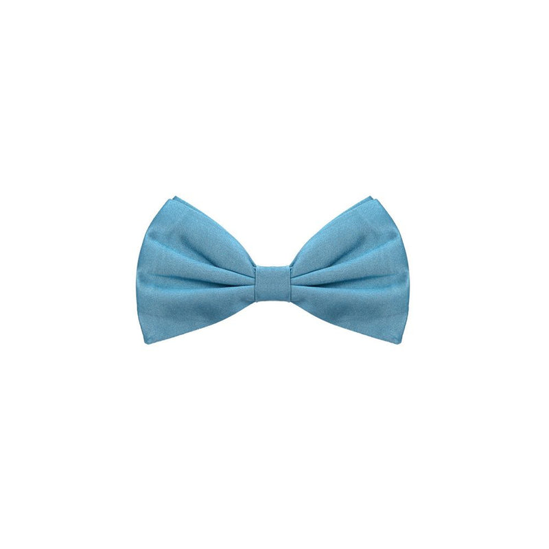 Dolce & Gabbana Blue Silk Bowtie