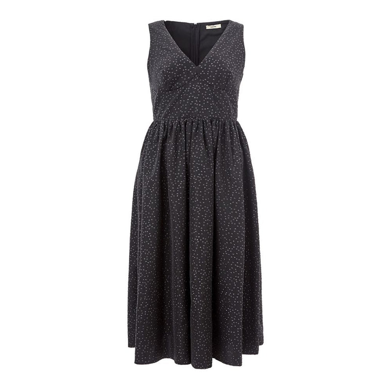 Lardini Black Polyethylene Casual Dress