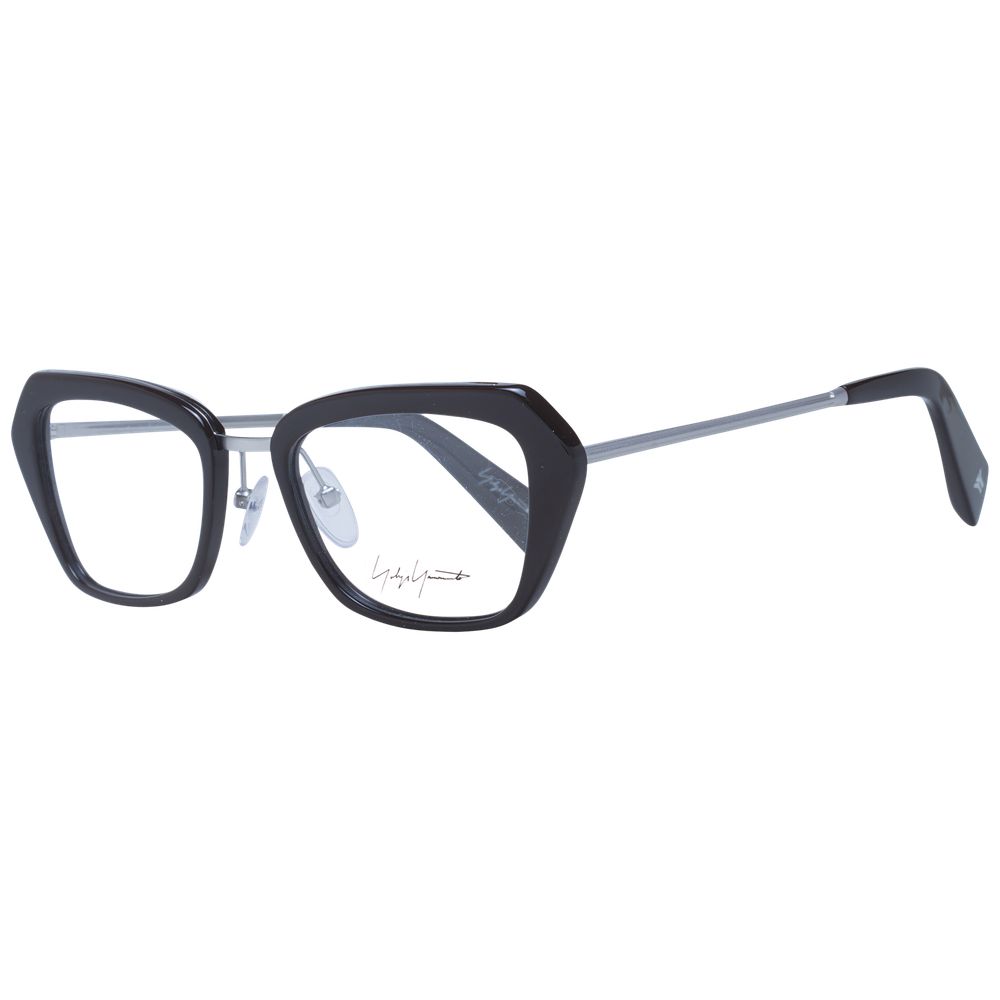 Yohji Yamamoto Black Metal & Plastic Glasses (Frames) - ClickThatClicks 