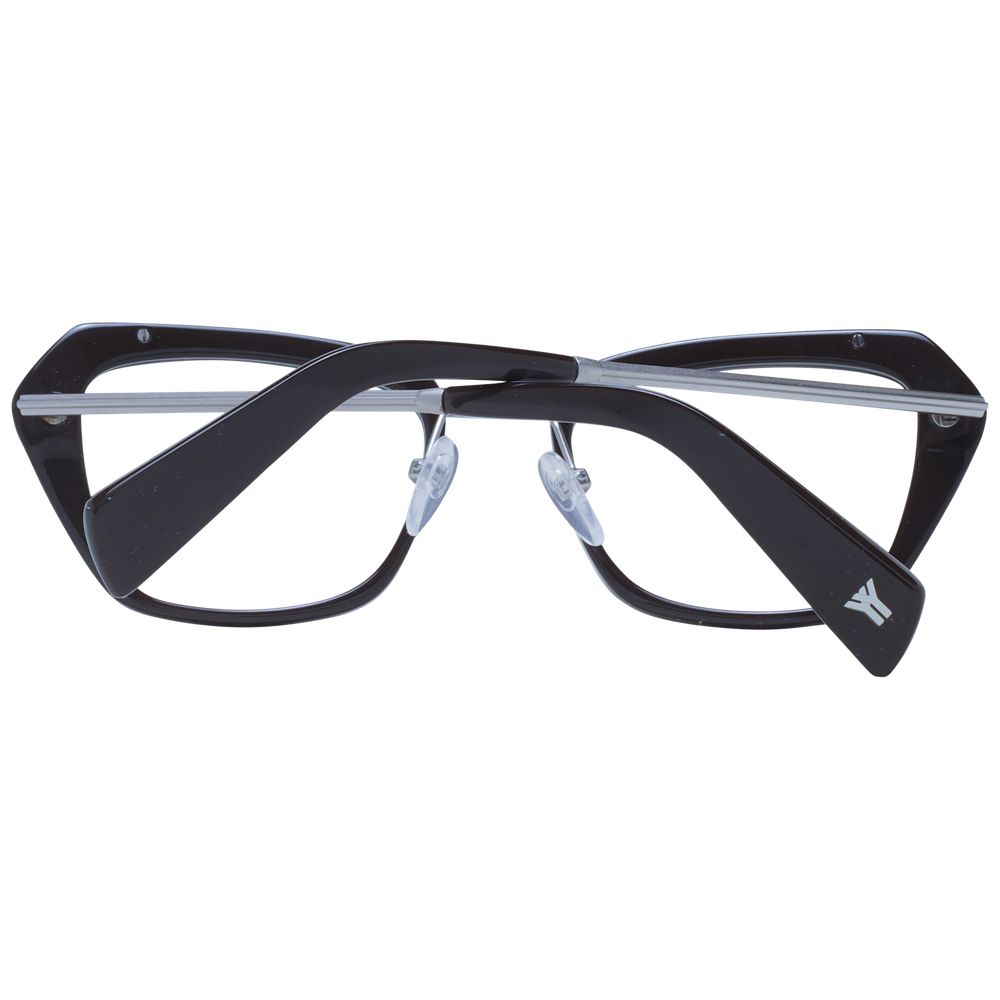 Yohji Yamamoto Black Metal & Plastic Glasses (Frames) - ClickThatClicks 