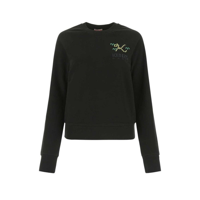 Kenzo Black Cotton Sweatshirt