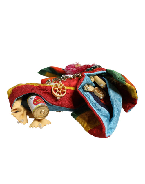 Dolce & Gabbana Multicolor Floral Crystal Embellished Diadem Headband - ClickThatClicks 