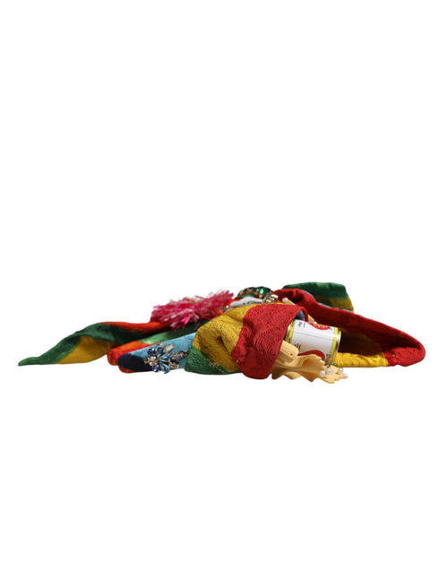 Dolce & Gabbana Multicolor Floral Crystal Embellished Diadem Headband - ClickThatClicks 