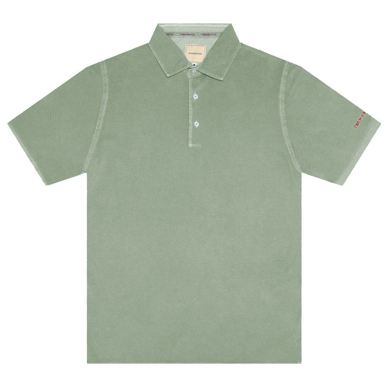 Tramarossa Green Cotton Polo Shirt