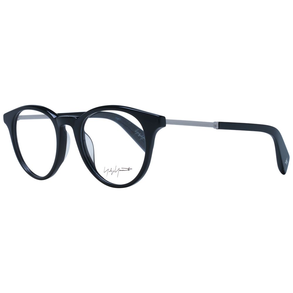Yohji Yamamoto Black Metal Glasses (Frames) - ClickThatClicks 