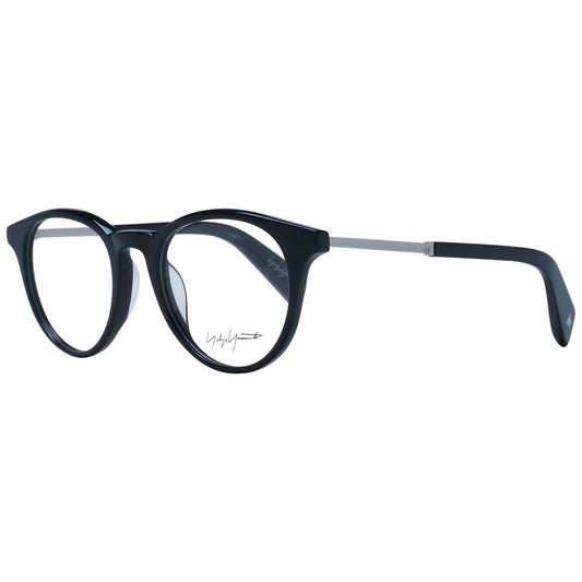 Yohji Yamamoto Black Metal Glasses (Frames) - ClickThatClicks 