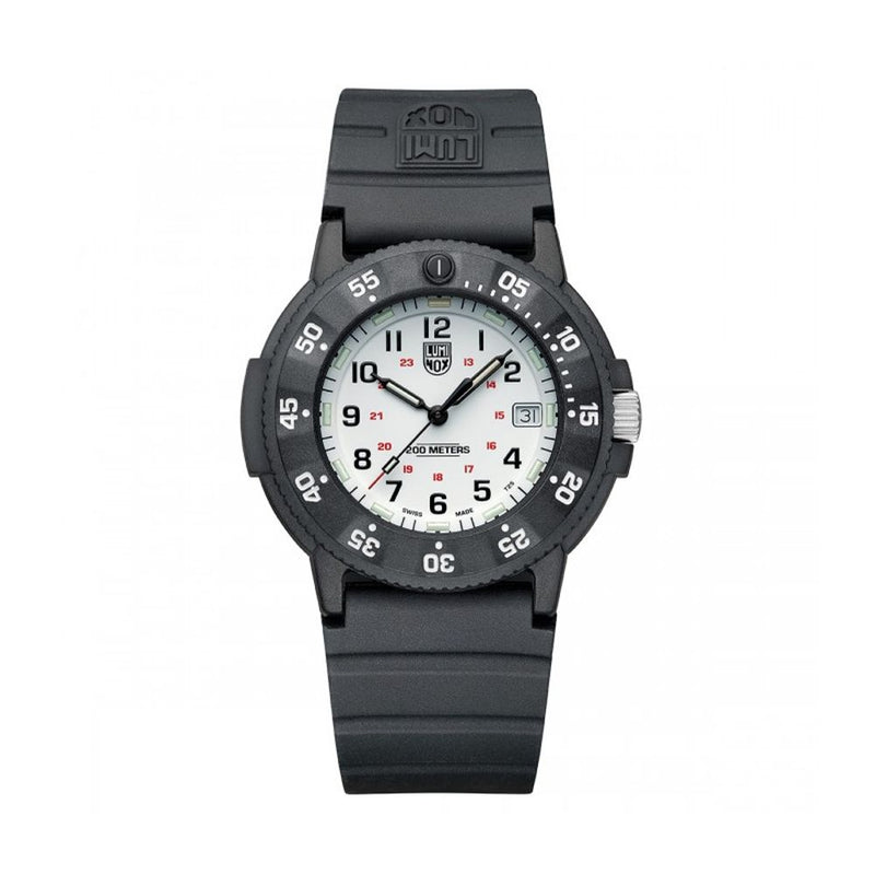 Luminox Black Rubber Sport Watch
