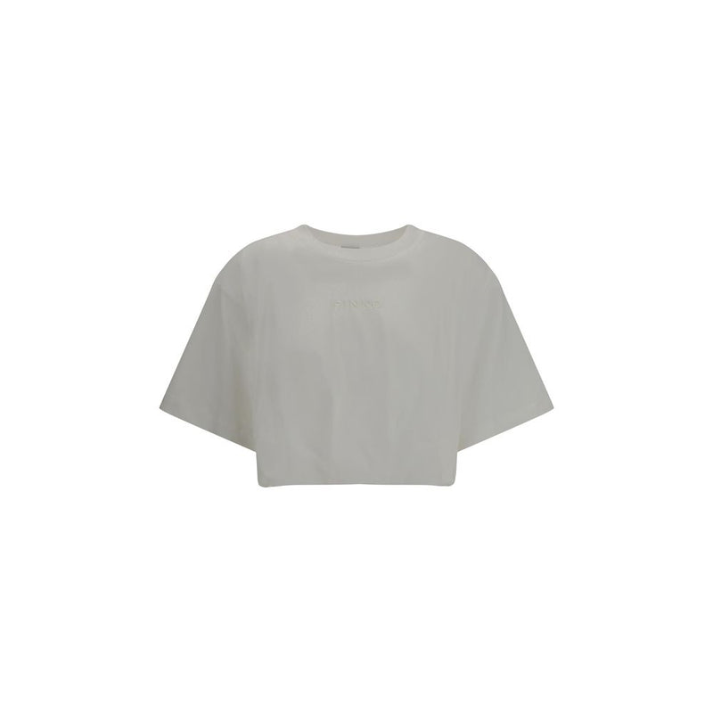 PINKO White Cotton T-Shirt