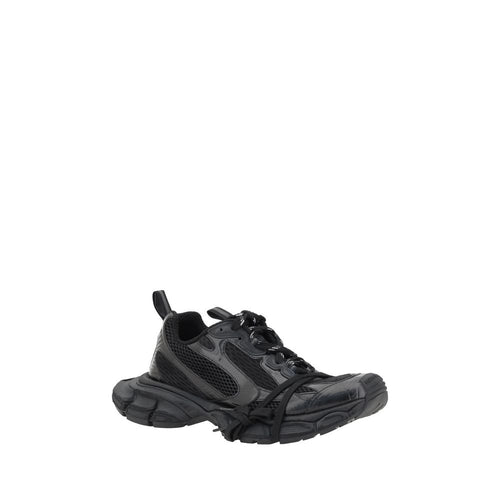 Balenciaga Black Rubber Athletic Sneakers - ClickThatClicks 