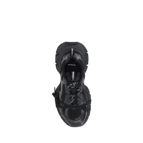 Balenciaga Black Rubber Athletic Sneakers - ClickThatClicks 