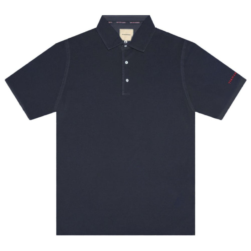 Tramarossa Blue Cotton Polo Shirt