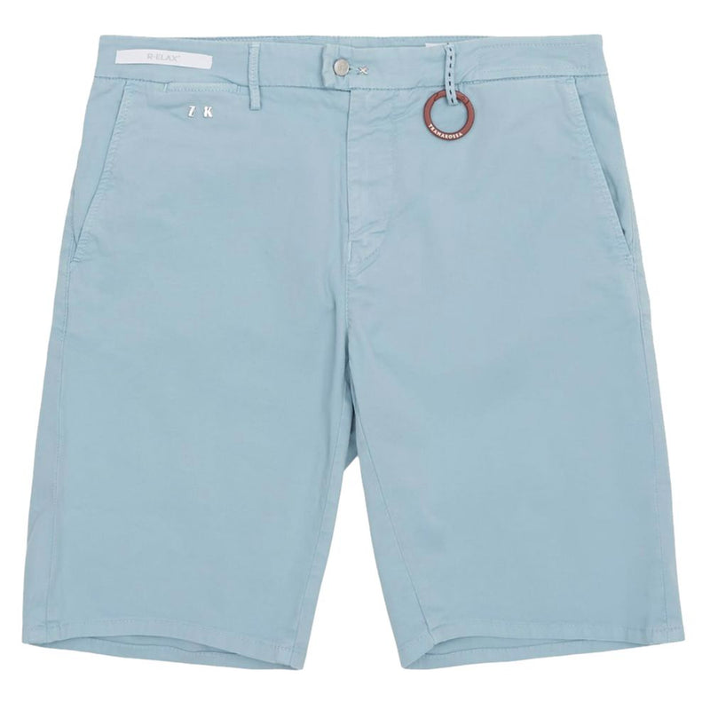 Tramarossa Light Blue Linen Men Short