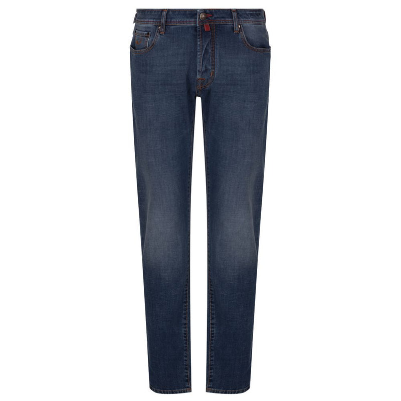 Jacob Cohen Blue Cotton Men's Jeans