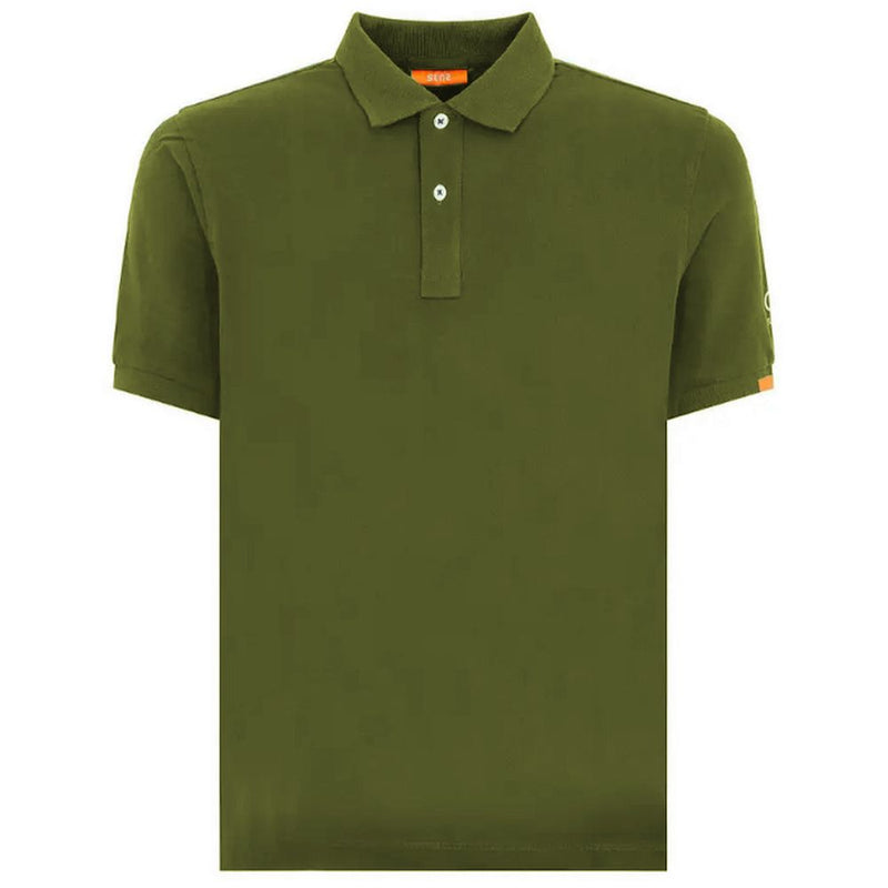Suns Green Cotton Polo Shirt