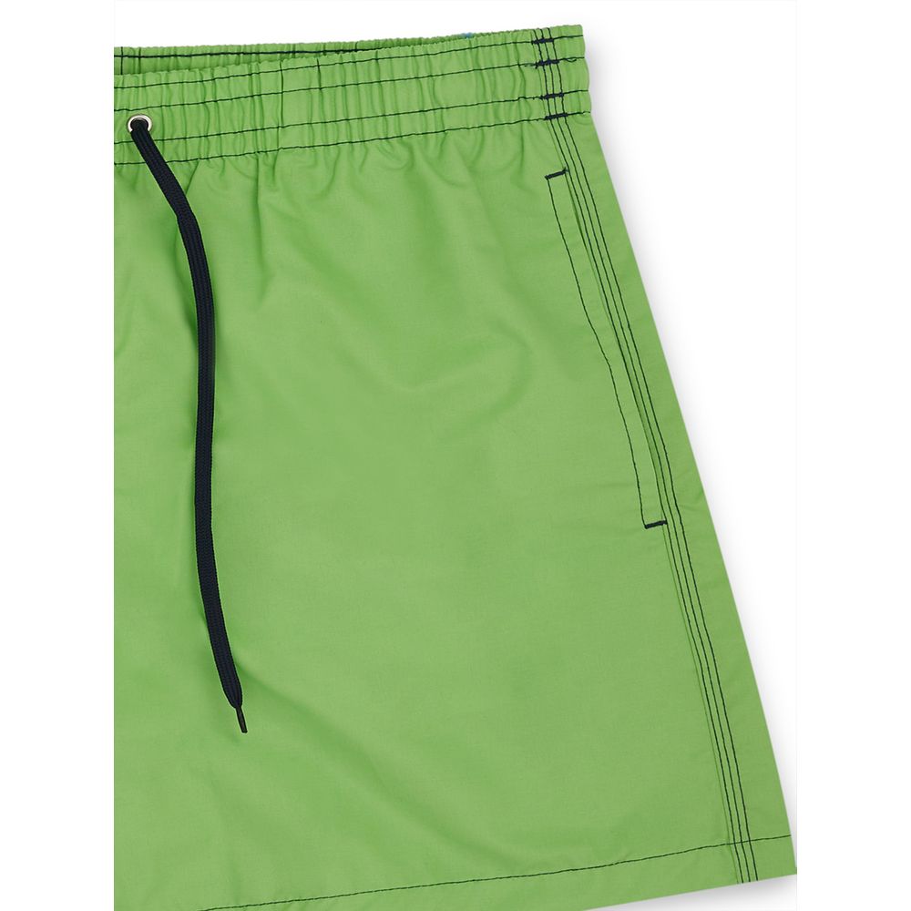 Malo Green Polyester Swim Shorts - ClickThatClicks 