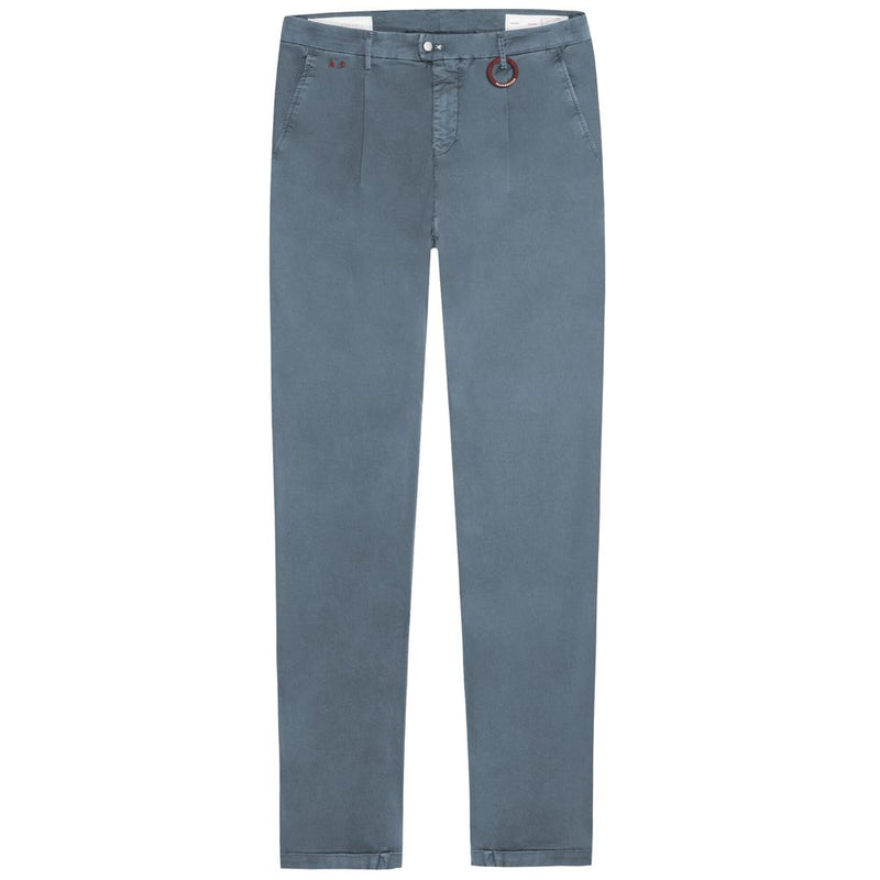 Tramarossa Blue Cotton Pant