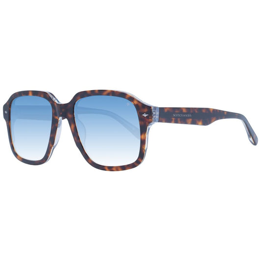 Scotch & Soda Brown Metal Sunglasses - ClickThatClicks 