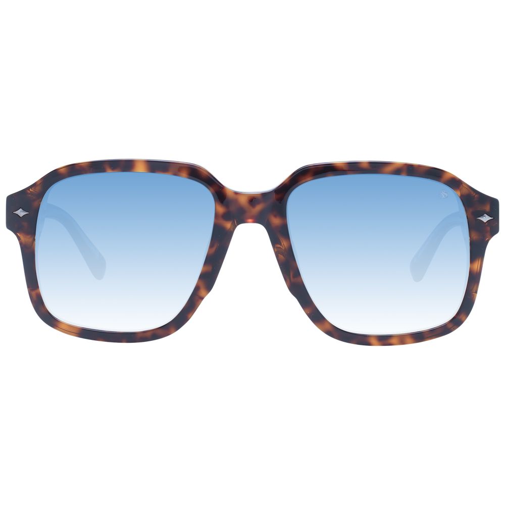 Scotch & Soda Brown Metal Sunglasses - ClickThatClicks 