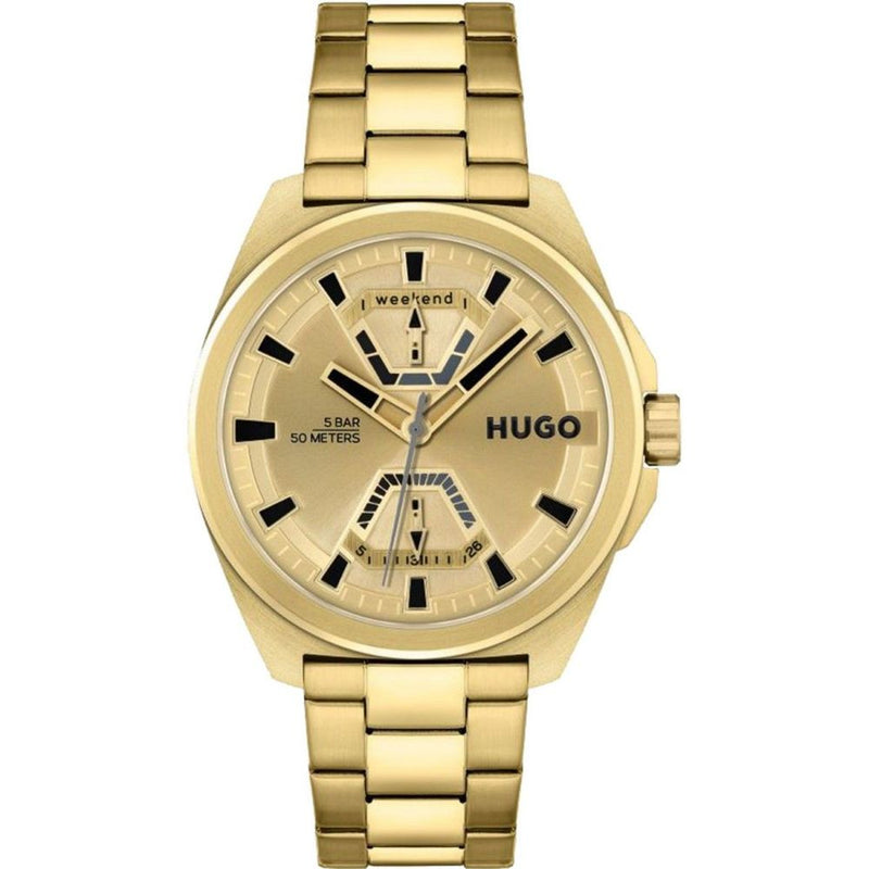 Hugo Boss Gold Stainless Steel Dress Watch