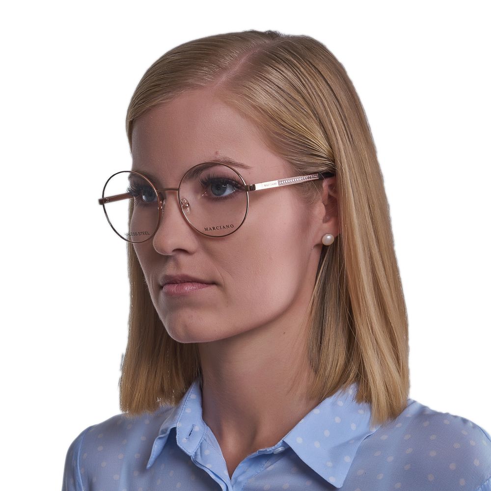 Marciano by Guess Rose Gold Metal Glasses (Frames) - ClickThatClicks 