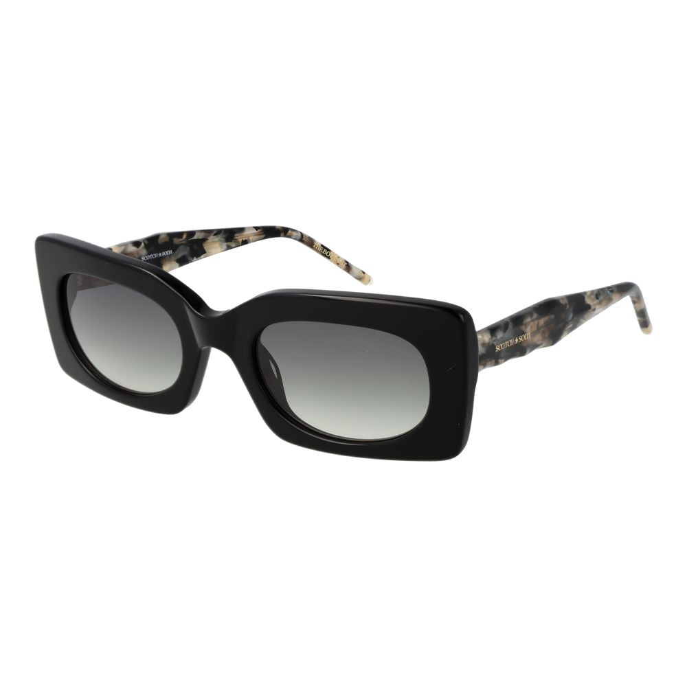 Scotch & Soda Black Acetate Sunglasses - ClickThatClicks 