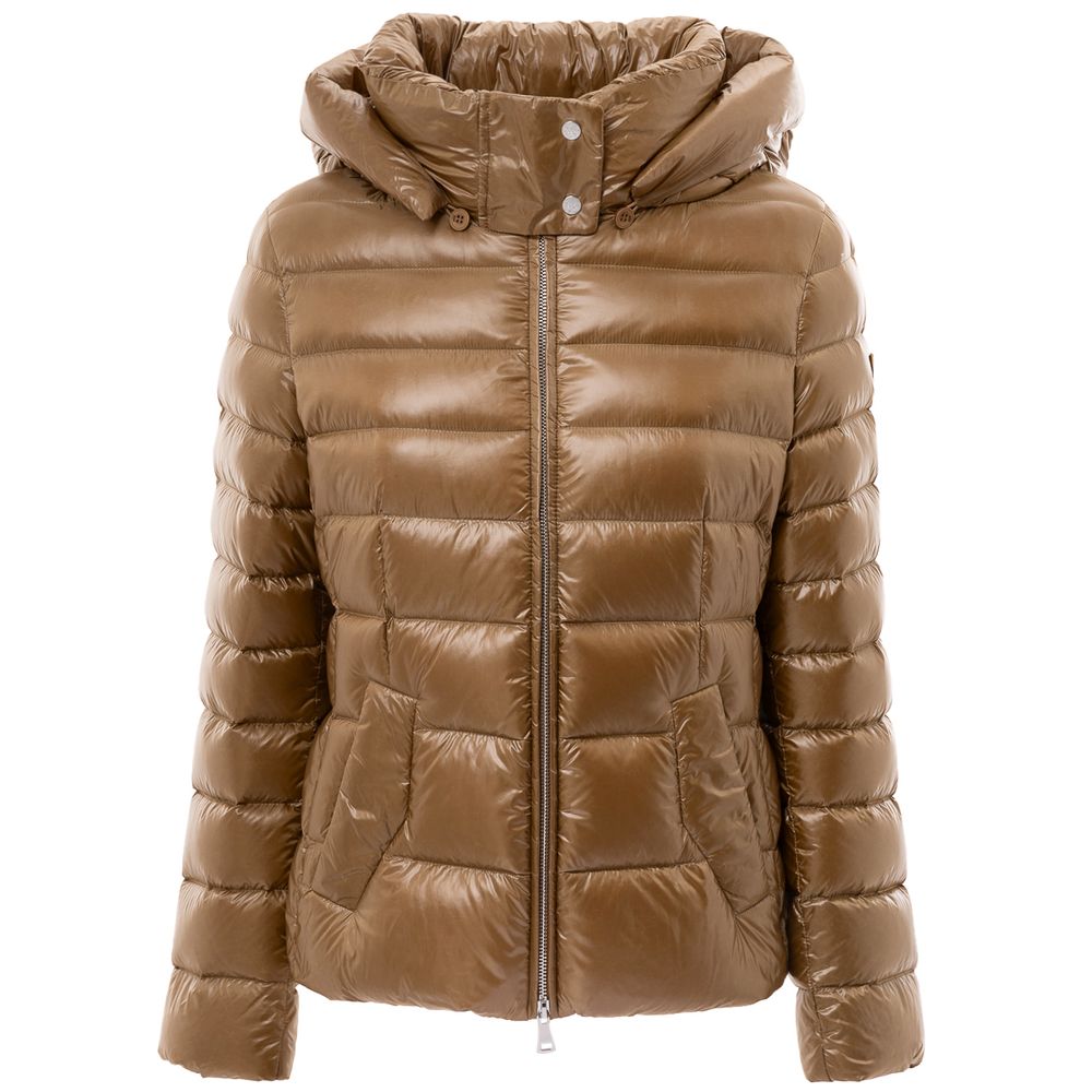 Add Bronze Polyamide Jackets And Coat - ClickThatClicks 