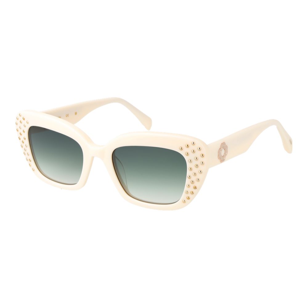 Maje Beige Acetate Sunglasses - ClickThatClicks 