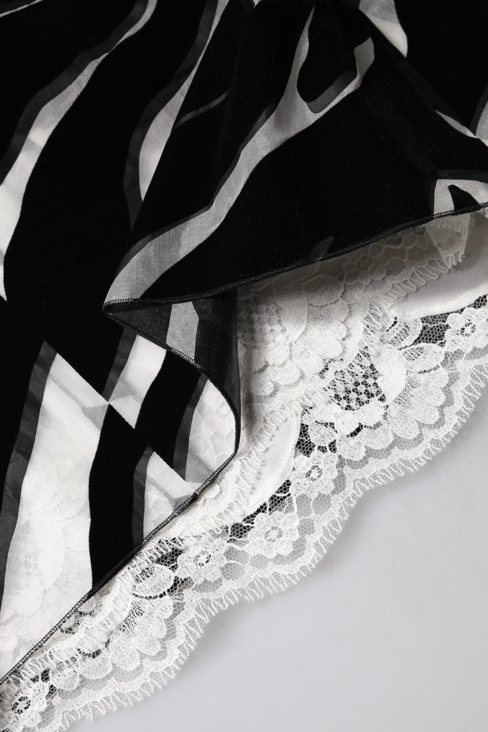 Dolce & Gabbana Black White Zebra A-line Sheath Mini Dress - ClickThatClicks 