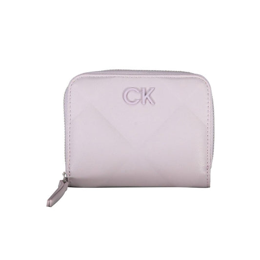 Calvin Klein Purple Polyester Women Wallet - ClickThatClicks 