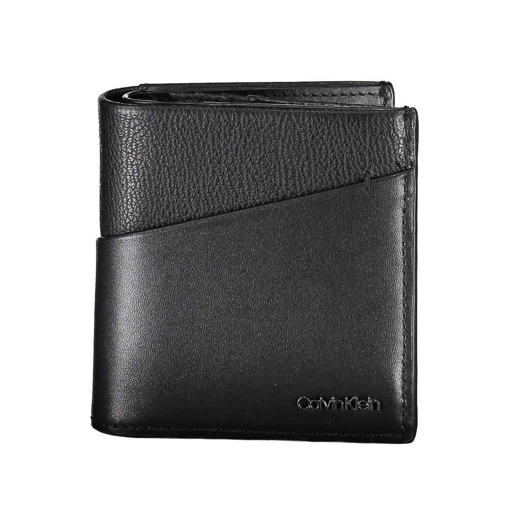Calvin Klein Nero Eco Leather Mens Wallet - ClickThatClicks 