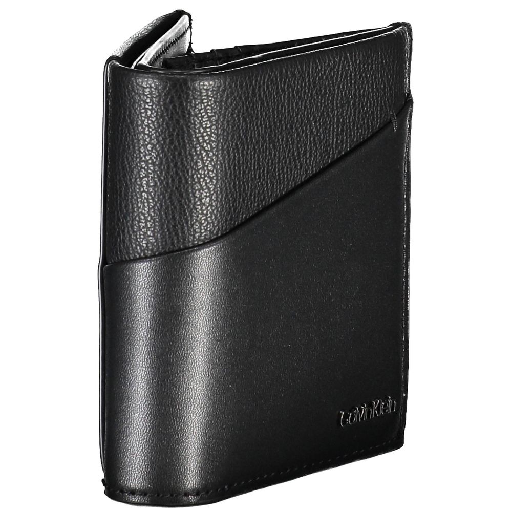 Calvin Klein Nero Eco Leather Mens Wallet - ClickThatClicks 