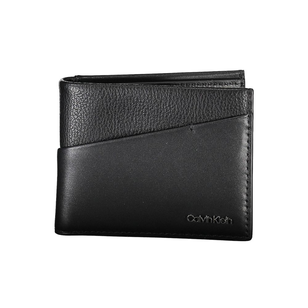 Calvin Klein Black Polyester Men Wallet - ClickThatClicks 