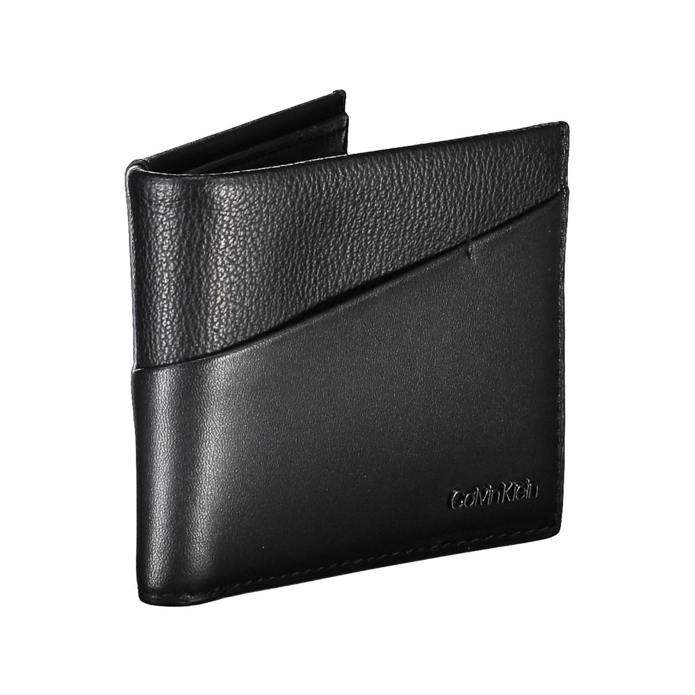 Calvin Klein Black Polyester Men Wallet - ClickThatClicks 