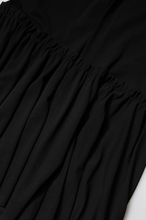 Dolce & Gabbana Black Mermaid Cut High Waist Midi Skirt - ClickThatClicks 