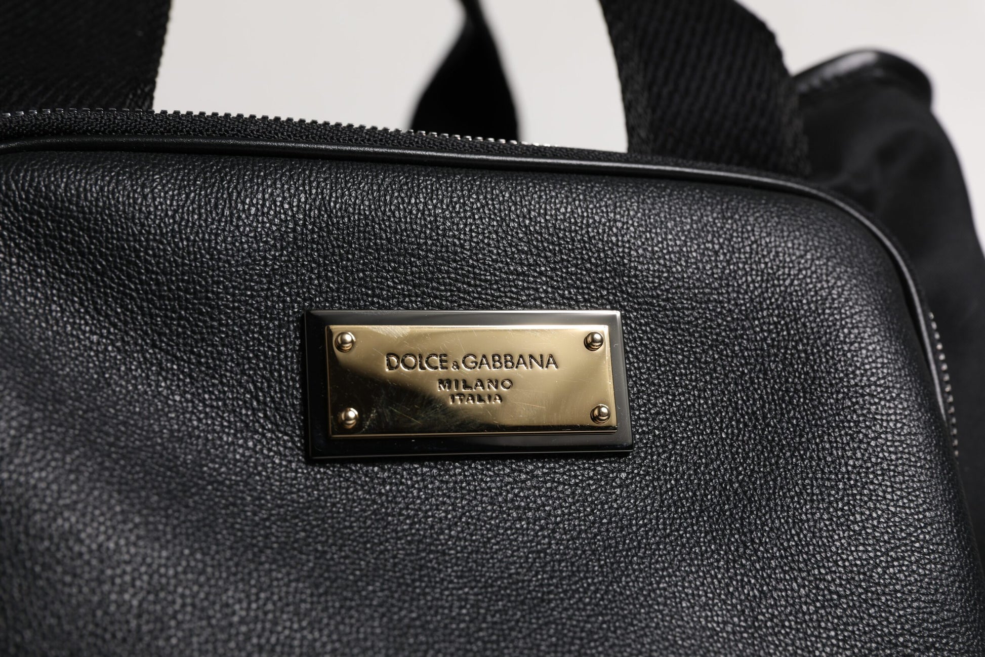 Dolce & Gabbana Black Shoulder Strap Pet Carry Logo Plaque Bag - ClickThatClicks 