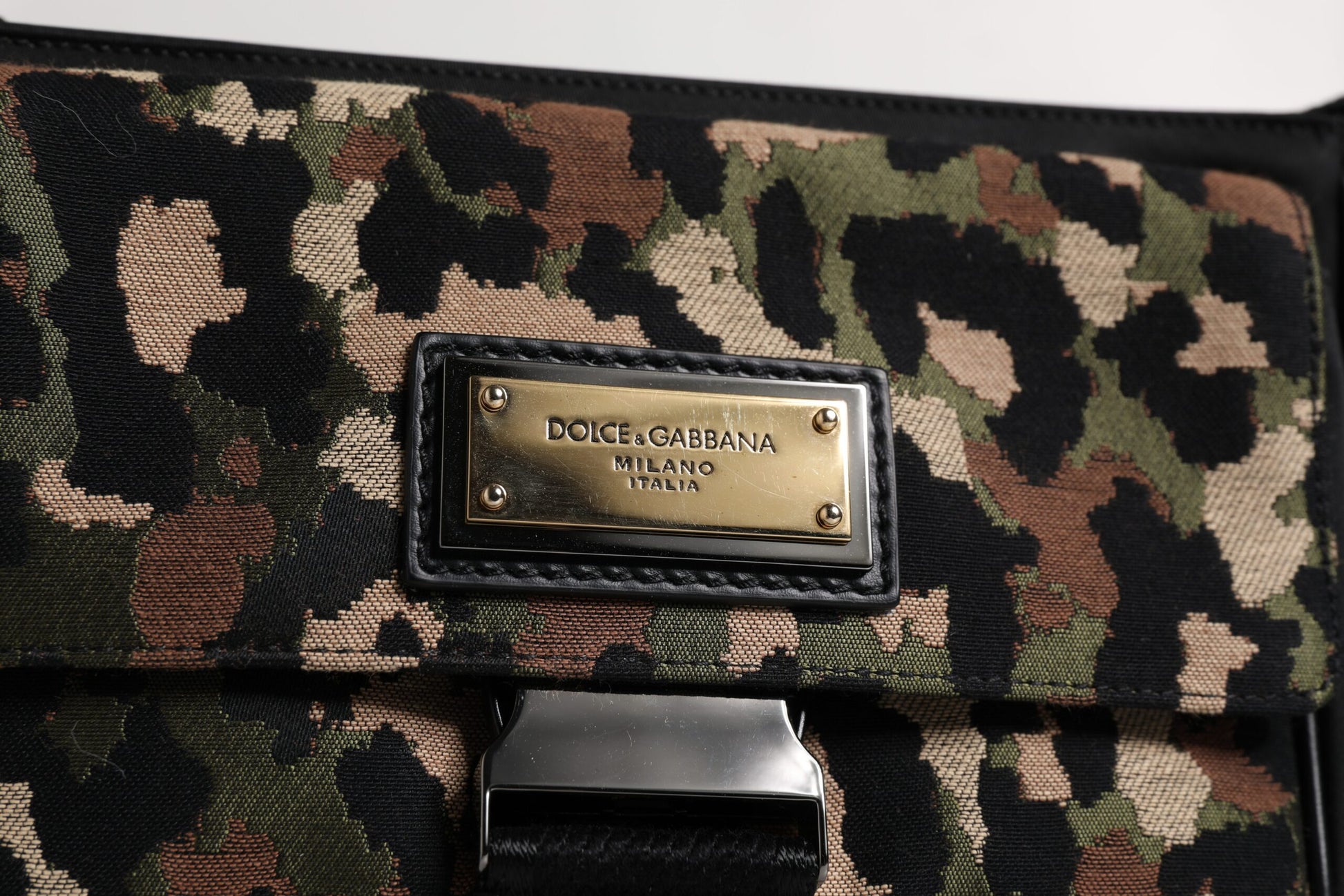 Dolce & Gabbana Multicolor Leopard Jacquard Crossbody Bag - ClickThatClicks 