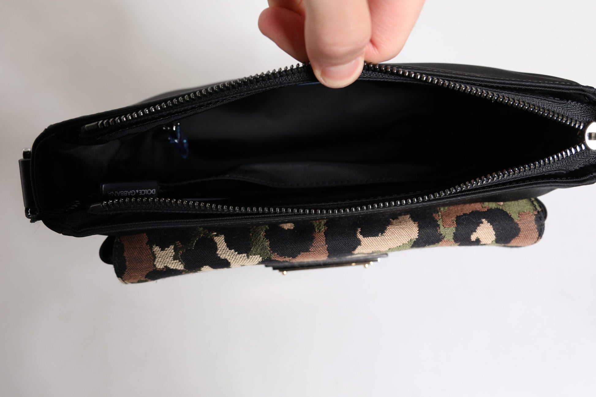 Dolce & Gabbana Multicolor Leopard Jacquard Crossbody Bag - ClickThatClicks 
