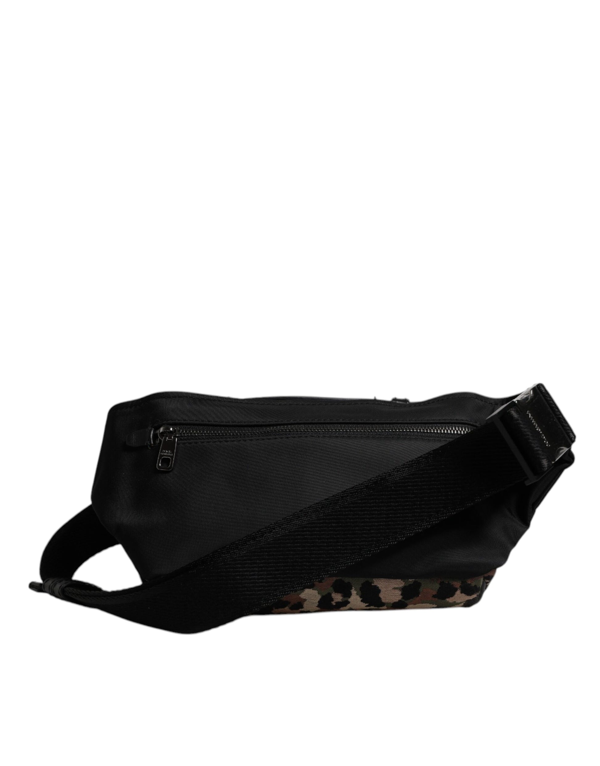 Dolce & Gabbana Multicolor Leopard DG Logo Belt Waist Fanny Pack Bag - ClickThatClicks 