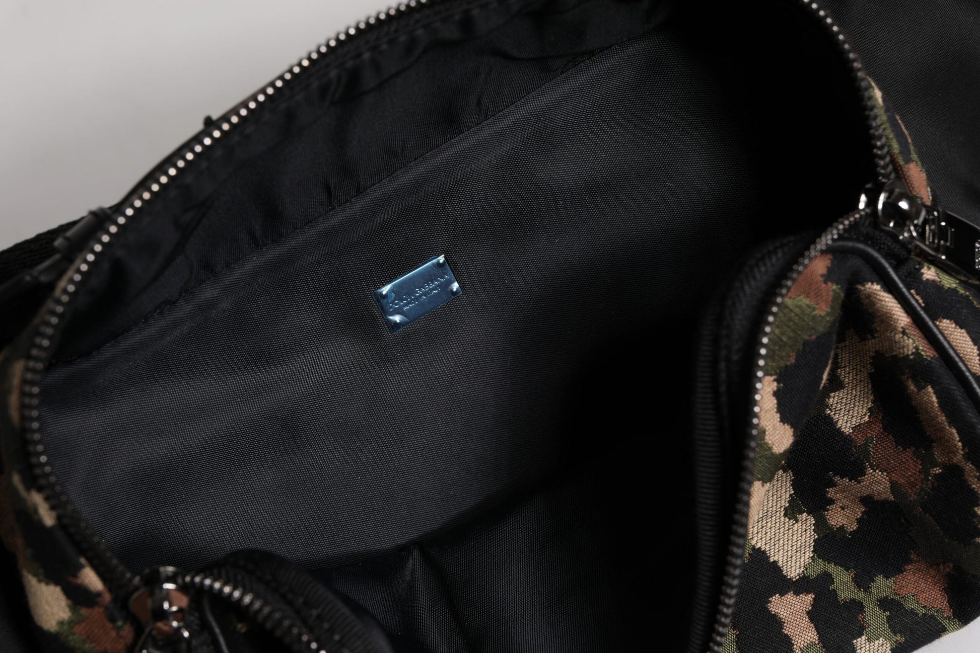 Dolce & Gabbana Multicolor Leopard DG Logo Belt Waist Fanny Pack Bag - ClickThatClicks 