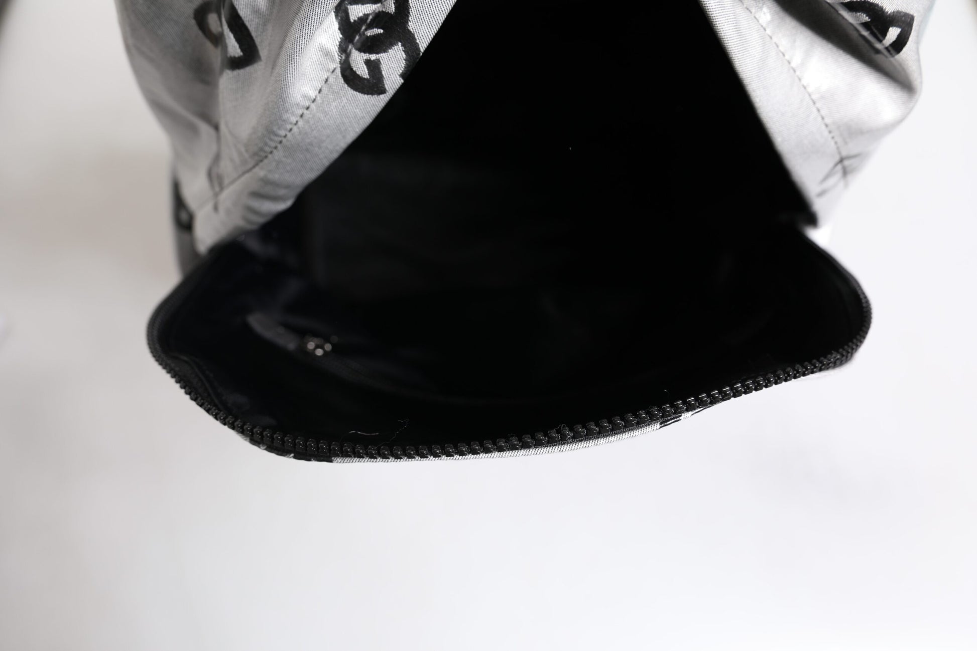 Dolce & Gabbana Polyester Gray Black DG Logo Plaque Backpack Bag - ClickThatClicks 