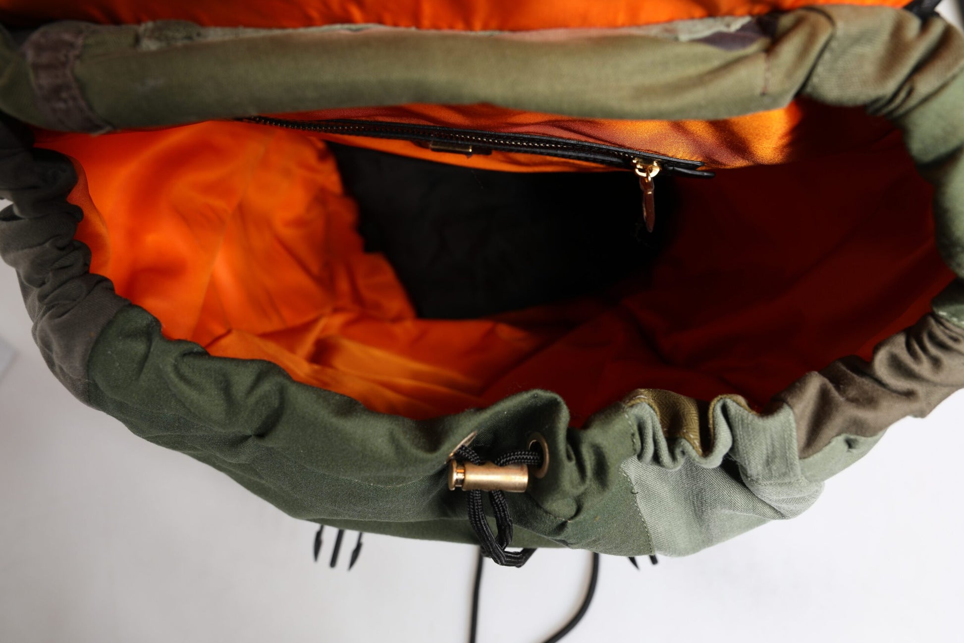 Dolce & Gabbana Military Green Patchwork Travel Backpack Bag - ClickThatClicks 